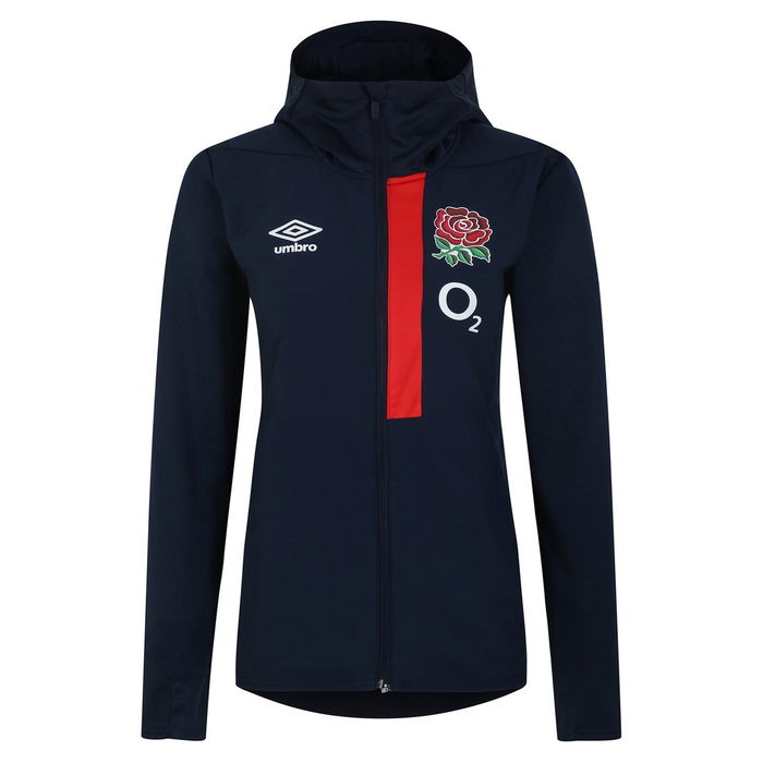 England Rugby Hooded Jacket 2023 2024 Womens