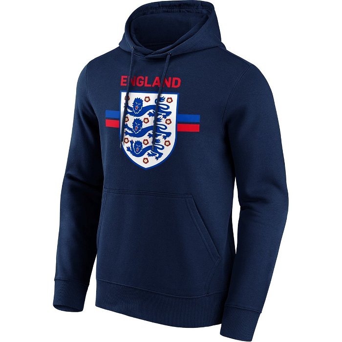 England Primary Stripe Graphic Hoodie Adults