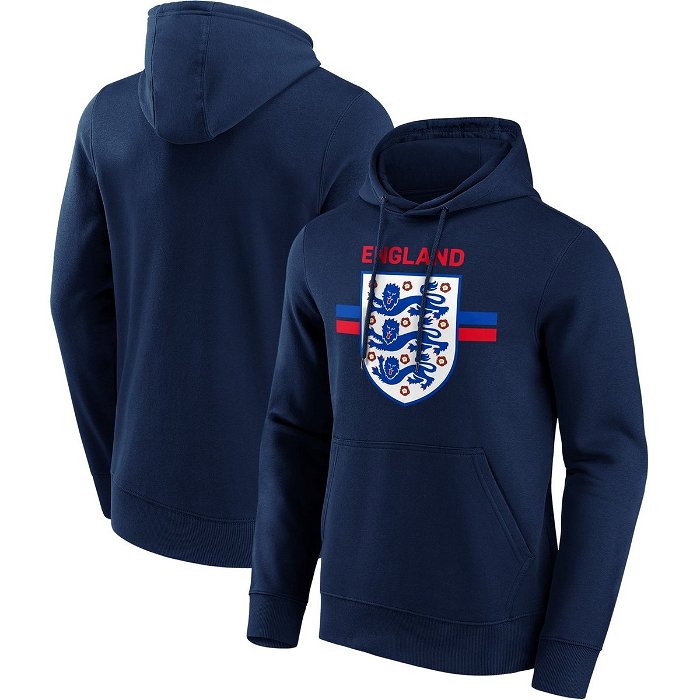 England Primary Stripe Graphic Hoodie Adults