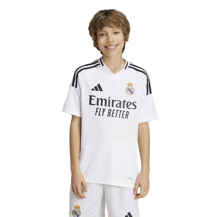 Real Madrid Home Shirt 2024 2025 Juniors