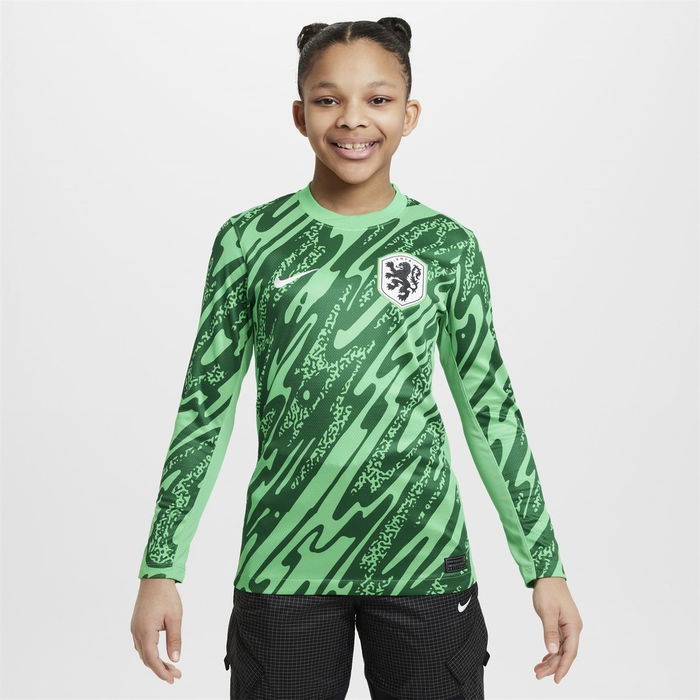 Netherlands Goalkeeper Shirt 2024 2025 Juniors