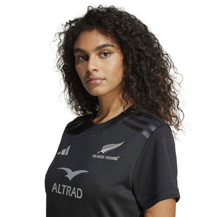 Black Ferns 2024 Home Supporters Shirt Womens