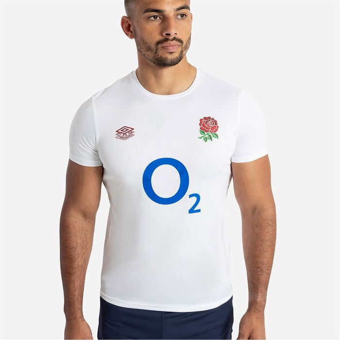 England Rugby Warm Up Shirt 2023 Adults