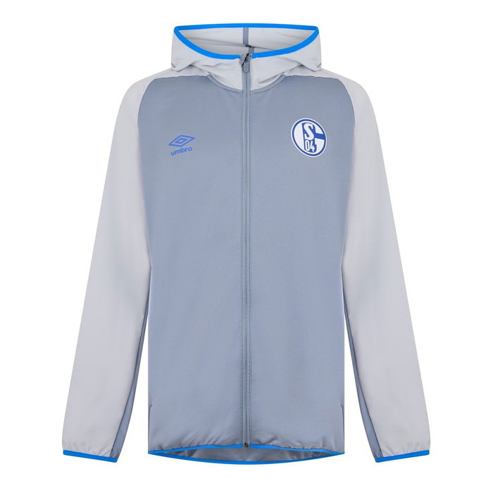 Schalke 04 Hooded Jacket Mens