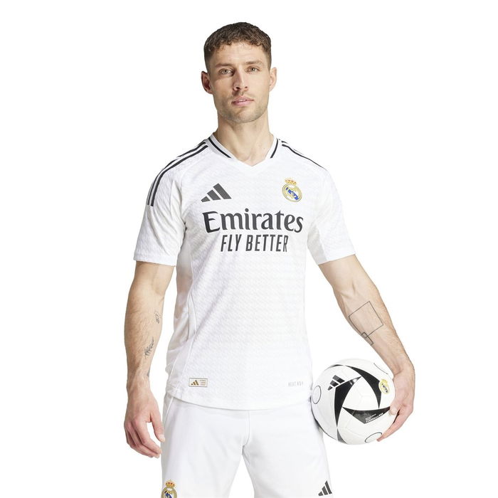 Real Madrid Home Authentic Shirt 2024 2025 Adults