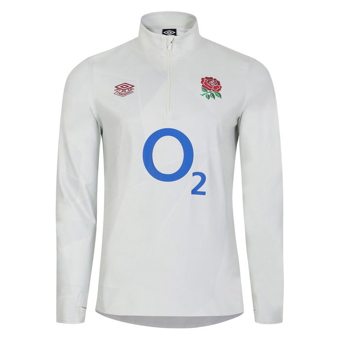 England Rugby Warm Up Mid Layer Top 2023 2024 Adults