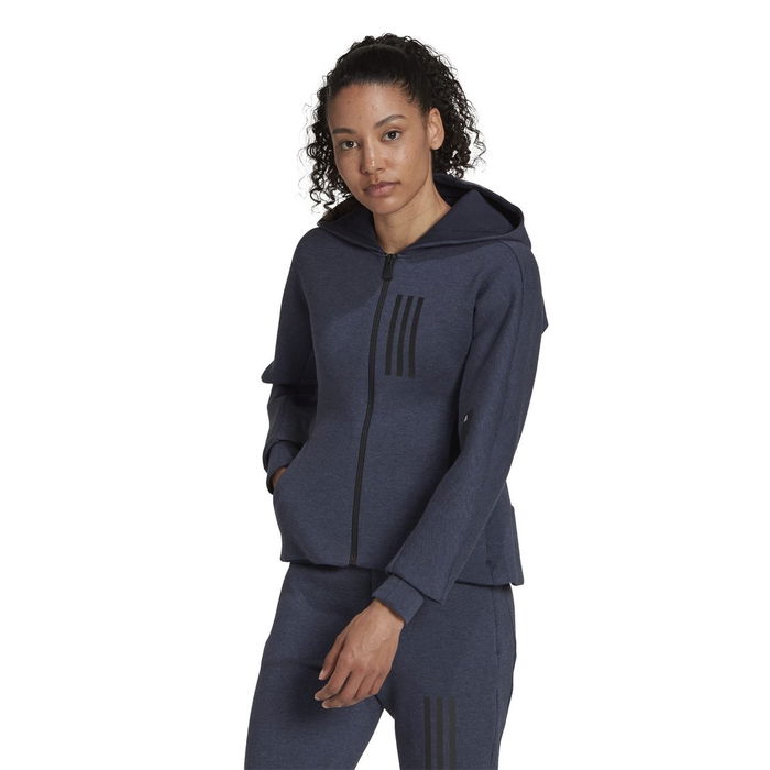 Mission Victory Slim Fit Full Zip Hoodie Womens Hoody