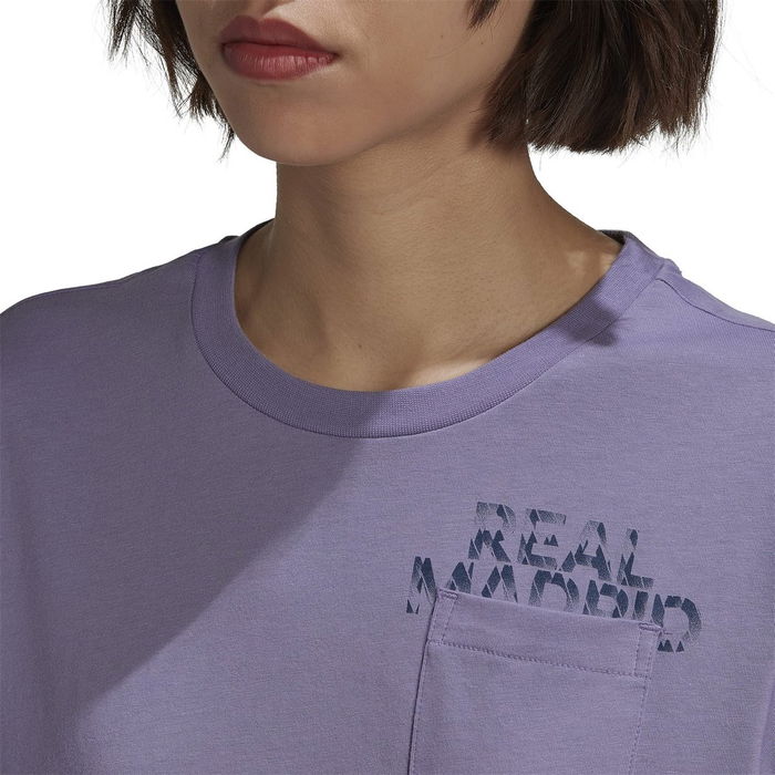 Real Madrid T Shirt Womens