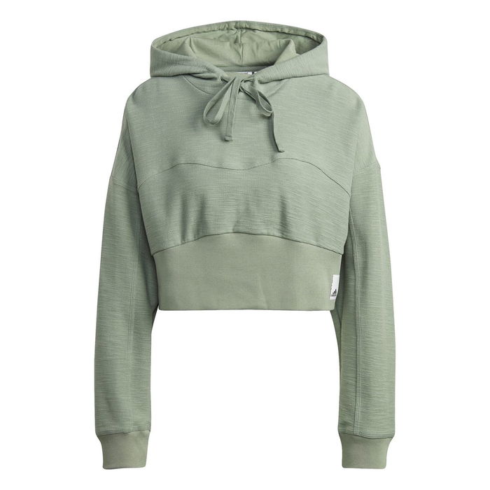 Long Sleeve Cropped Lightweight Hoodie Womens