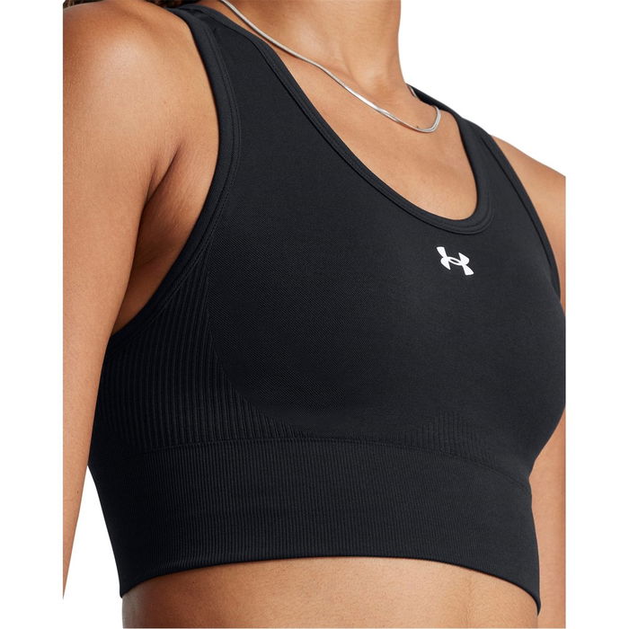 Armour Vanish Seamless Medium Impact Sports Bra Womens