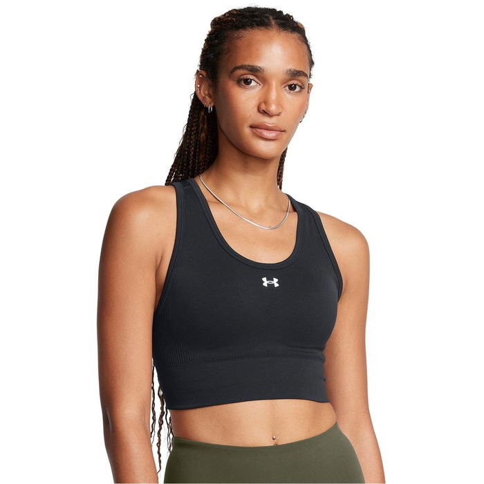 Armour Vanish Seamless Medium Impact Sports Bra Womens