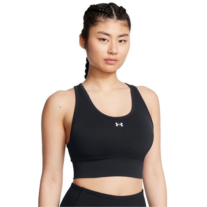 Armour Vanish Seamless Medium Impact Sports Bra Womens