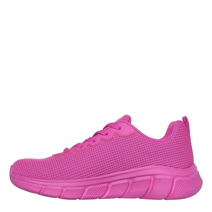 Two Tone Knit Lace Up Sneaker Runners Womens