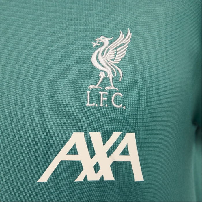 Liverpool Strike Hooded Tracksuit Top 2024 2025 Adults