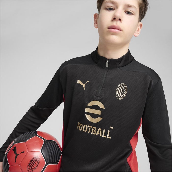 AC Milan Quarter Zip Training Top 2024 2025 Juniors