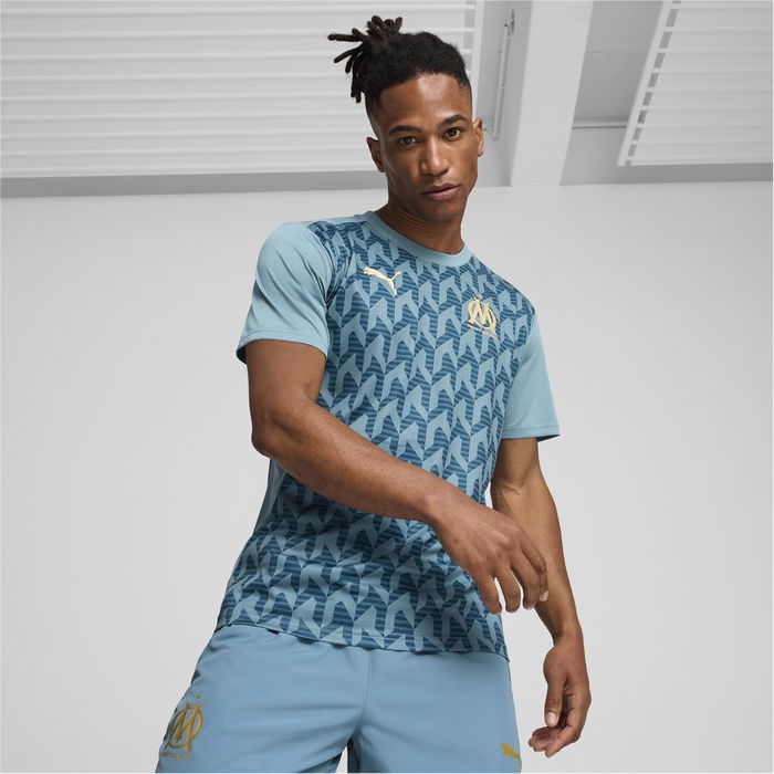 Olympique De Marseille Pre Match Shirt 2024 2025 Adults