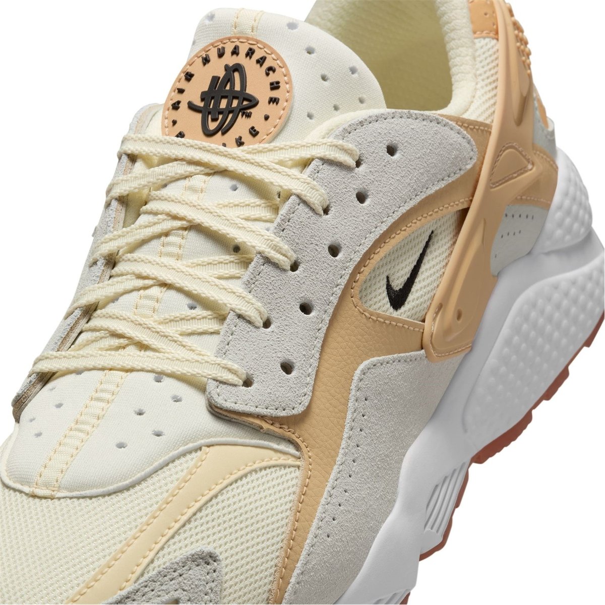 Nike Air Huarache Runner Mens Shoes Khaki White 100.00