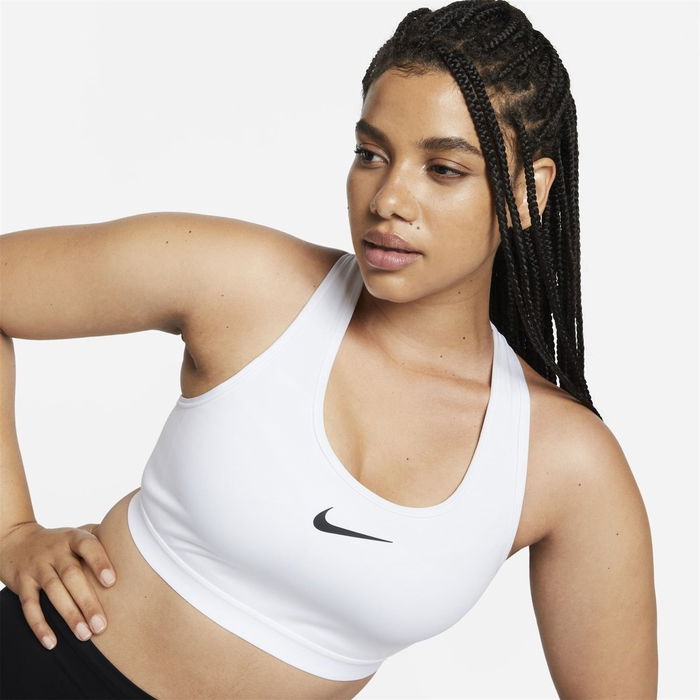 Swoosh High Support Womens Non Padded Adjustable Sports Bra Womens