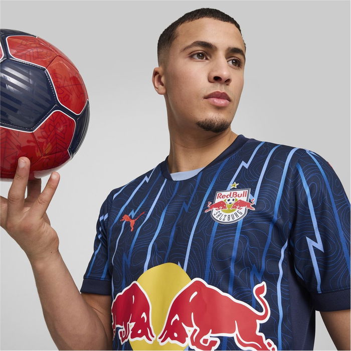 Red Bulls Salzburg Away Football Shirt 2024 2025 Adults