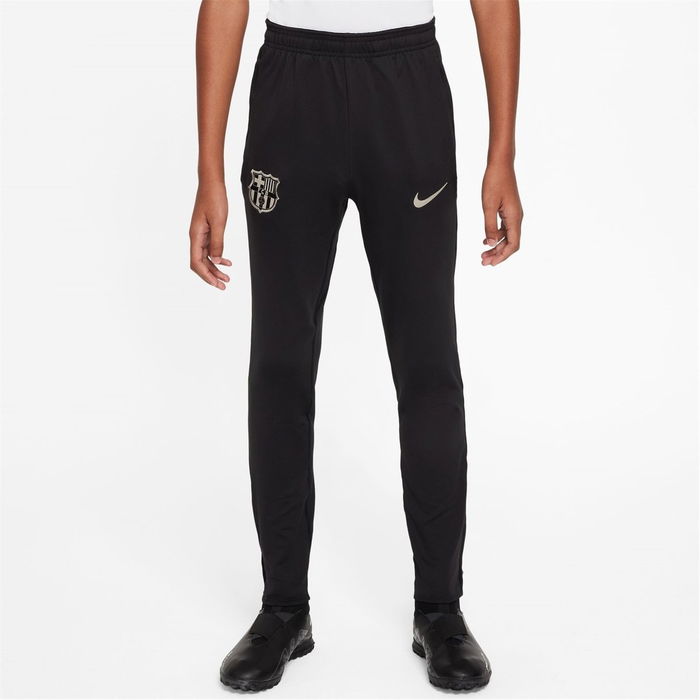 FC Barcelona Strike Tracksuit Bottoms 2024 2025 Juniors