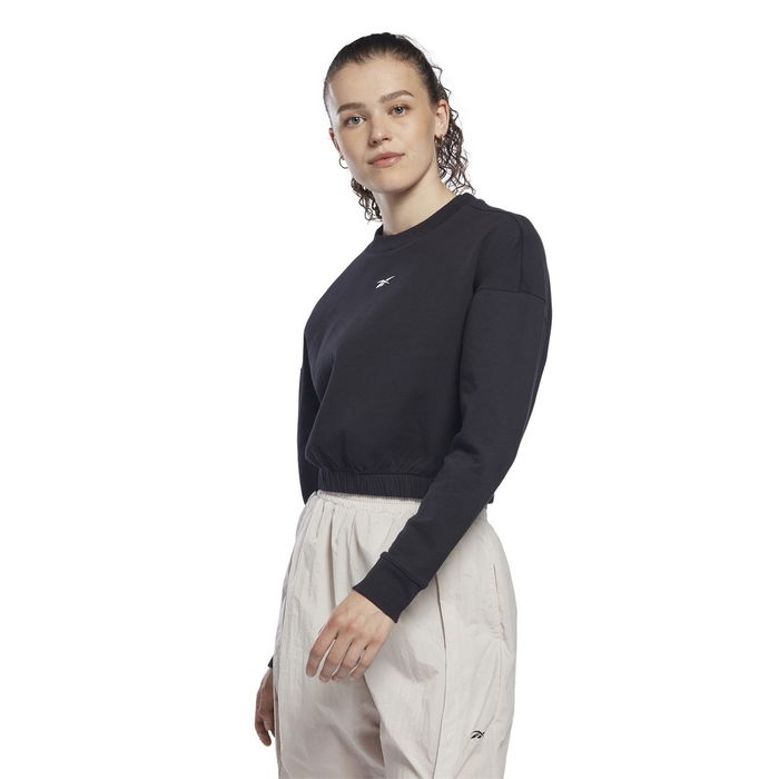 Cotton Midlayer Sweatshirt Womens