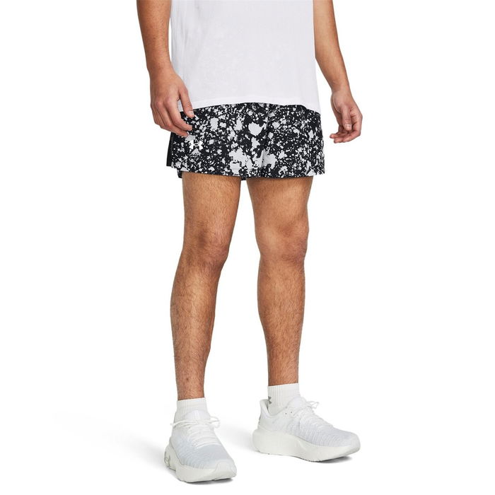 Armour Ua Launch 5 Print Shorts Running Short Mens