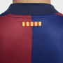 Barcelona Home Shirt 2024 2025 Juniors