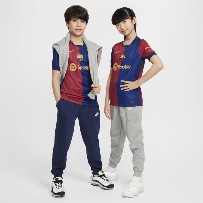 Barcelona Home Shirt 2024 2025 Juniors