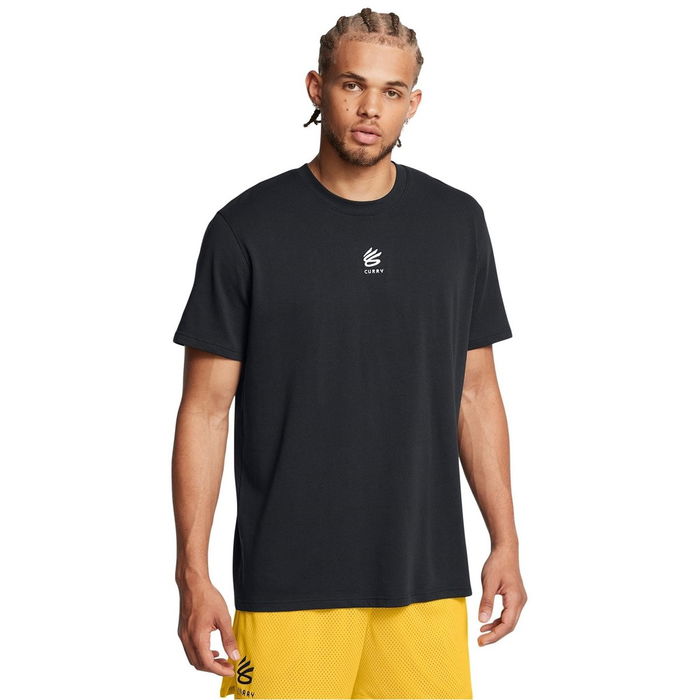 UA Curry Logo T-Shirt Mens