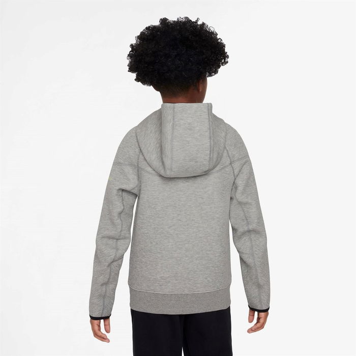 Barcelona Tech Fleece Full Zip Hoodie 2024 2025 Juniors