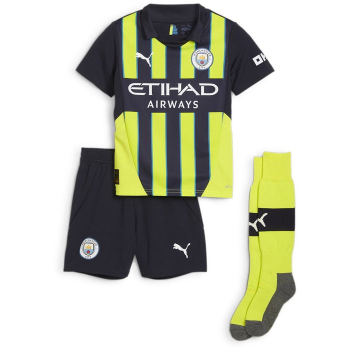 Manchester City Away Minikit 2024 2025 Infants