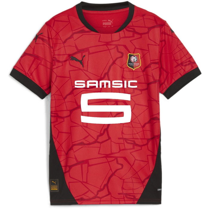 Stade Rennais Home Shirt 2024 2025 Juniors