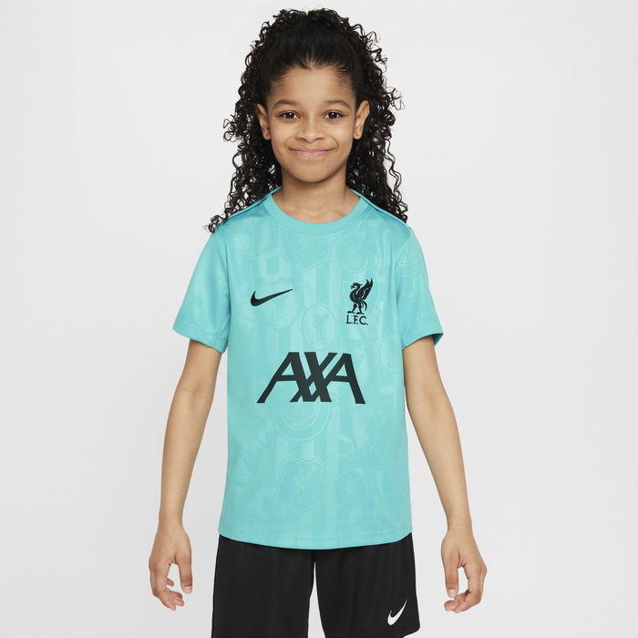 Liverpool Pre Match Away Shirt 2024 2025 Juniors