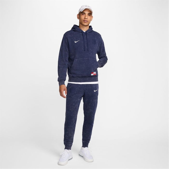 Saint Germain Club Mens Nike Soccer French Terry Pullover Hoodie