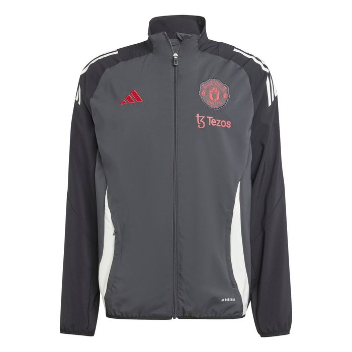 Manchester United European Tiro 24 Presentation Jacket Adults