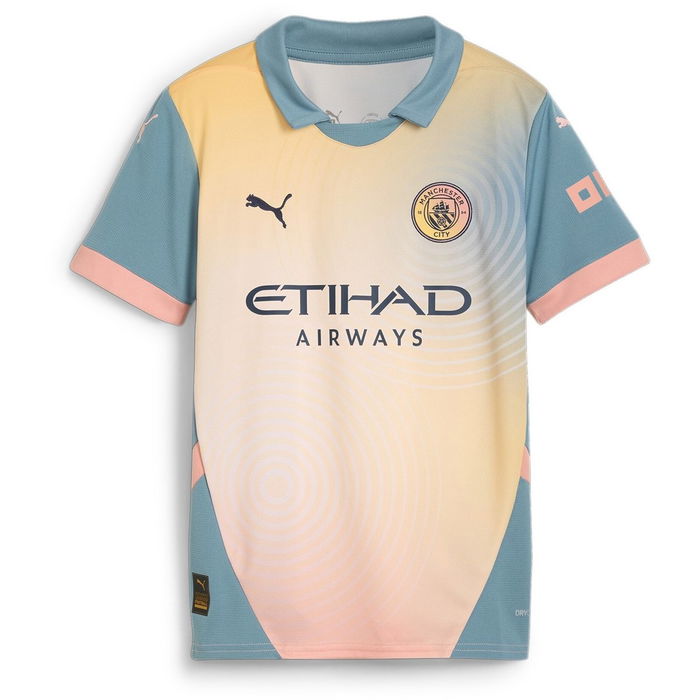 Manchester City FC Fourth Shirt 2024 2025 Juniors