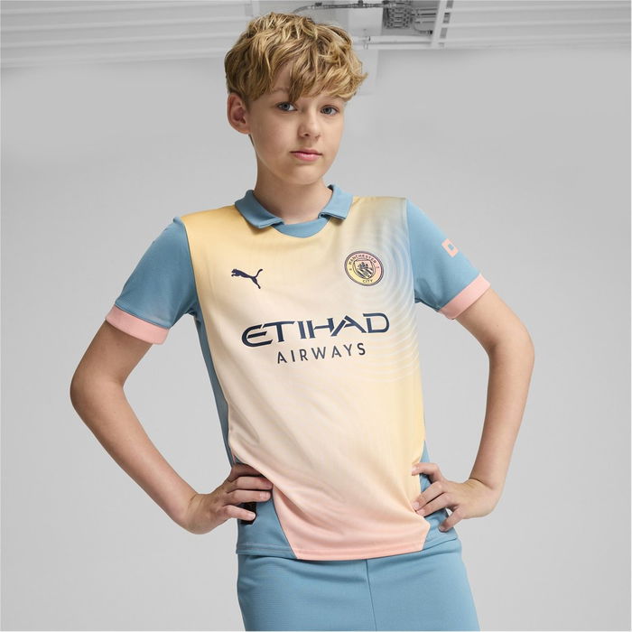 Manchester City FC Fourth Shirt 2024 2025 Juniors