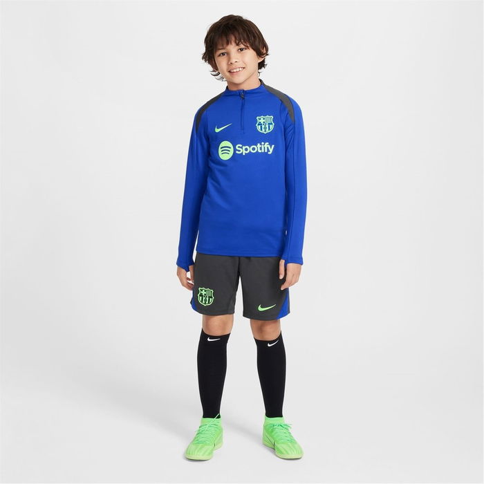 Barcelona Strike Shorts 2024 2025 Juniors