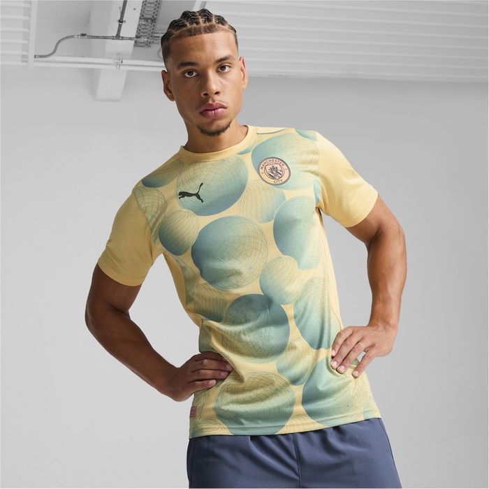 Manchester City Pre Match Shirt 2024 2025 Adults