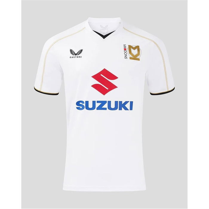 MK Dons Home Shirt 2024 2025 Adults