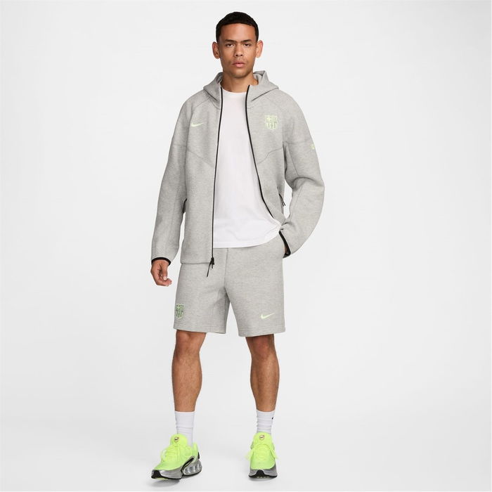 Barcelona Tech Fleece Shorts 2024 2025 Adults