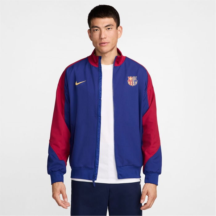 Barcelona Academy Pro Anthem Jacket 2024 2025 Adults