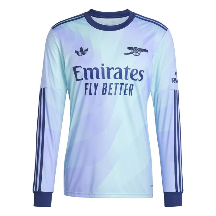 Arsenal Long Sleeve Third Shirt 2024 2025 Adults