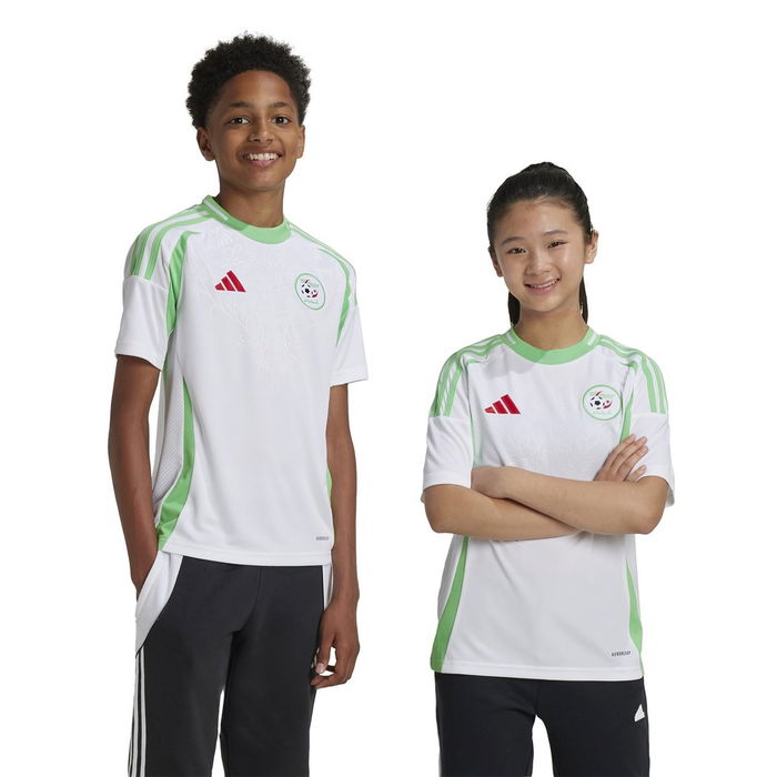 Algeria Home Shirt 2024 2025 Juniors