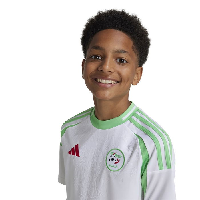 Algeria Home Shirt 2024 2025 Juniors