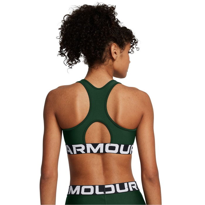 Armour HeatGear® Armour Mid Branded Sports Bra Women