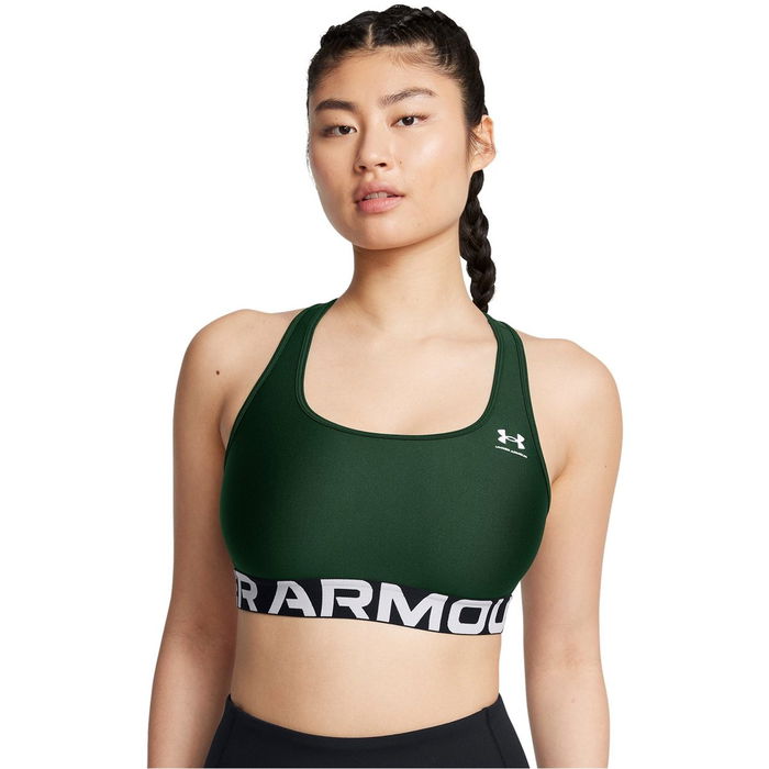 Armour HeatGear® Armour Mid Branded Sports Bra Women