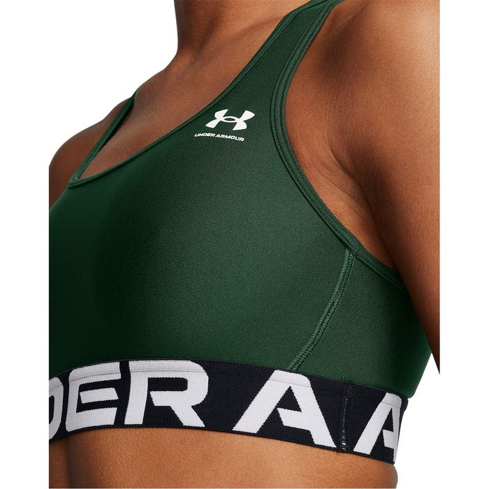 Armour HeatGear® Armour Mid Branded Sports Bra Women