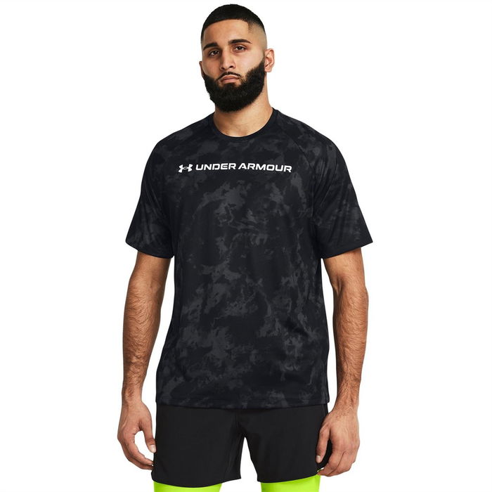 Tech Camo Short Sleeve T Shirt Mens