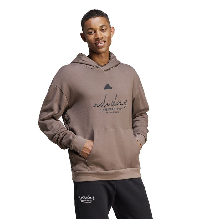 Brand Love French Terry Hoodie Mens